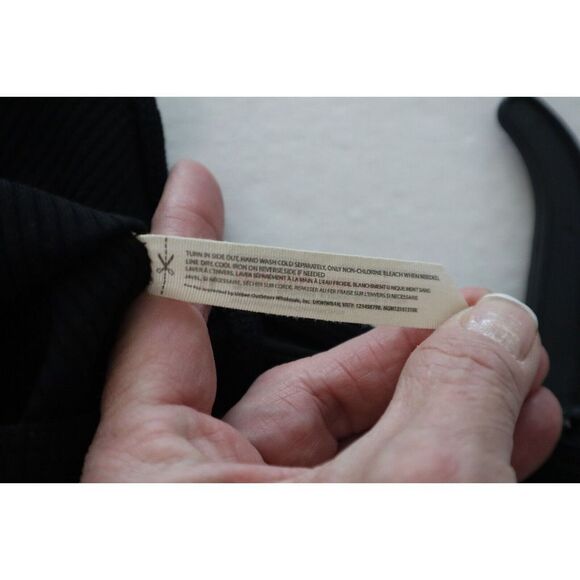 Intimately Free People Women Sz L Black In The City Underwire Ribbed Bodysuit - Picture 10 of 12